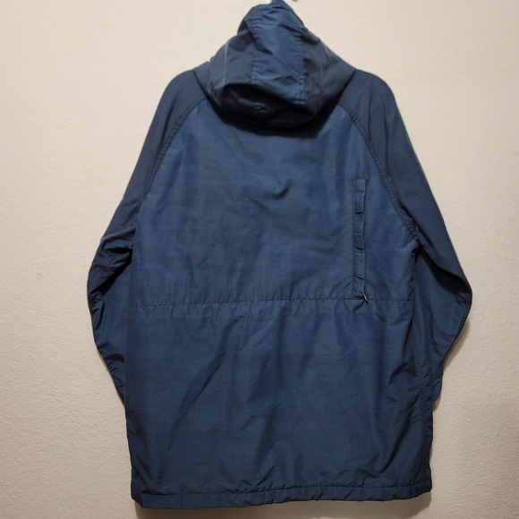 VTG 1980s Ford Jacket Mens L Blue Full Zip Factory Uniform Workwear Made in USA - Picture 13 of 16